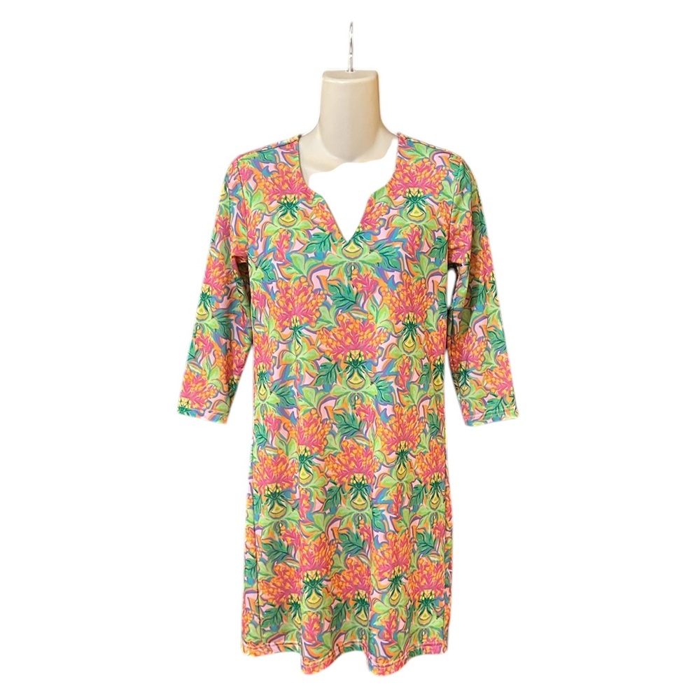 Haley and the Hound Floral Print‎ Stretch Dress